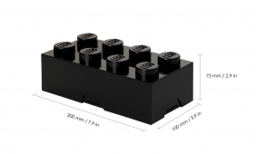 LEGO, Lunchbox klocek - Czarny (40231733)